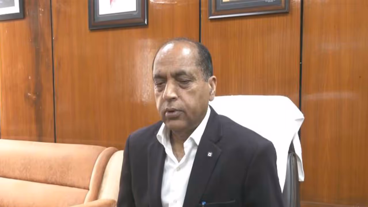 Former Himachal Pradesh Chief Minister Jai Ram Thakur (Photo/ANI) Former Himachal Pradesh Chief Minister Jai Ram Thakur (Photo/ANI)