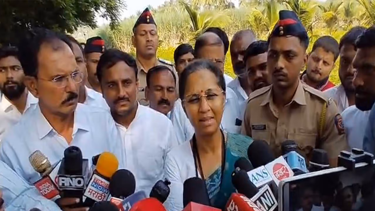 NCP (SP) MP Supriya Sule (Photo/ANI) NCP (SP) MP Supriya Sule (Photo/ANI)