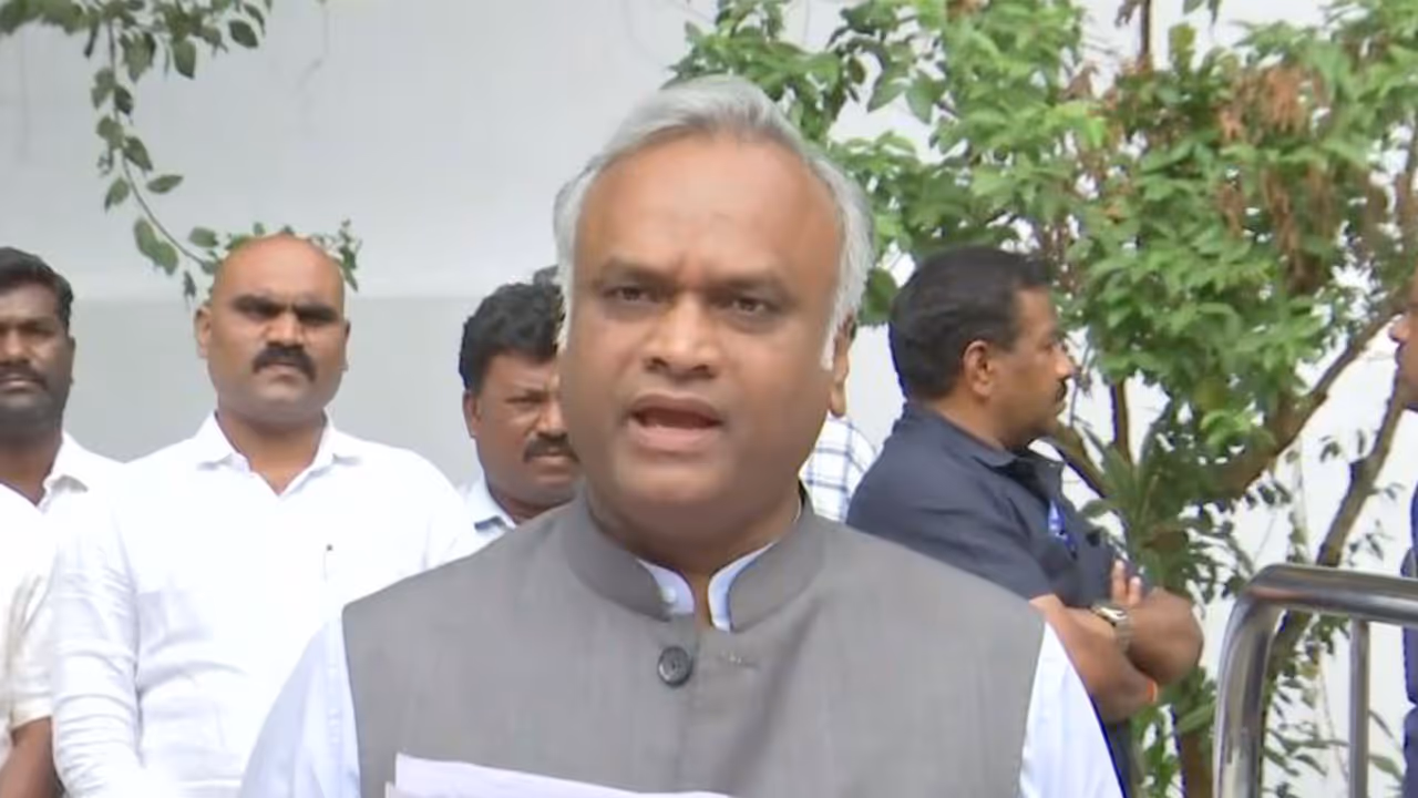 Karnataka Minister Priyank Kharge (Photo/ANI) Karnataka Minister Priyank Kharge (Photo/ANI)