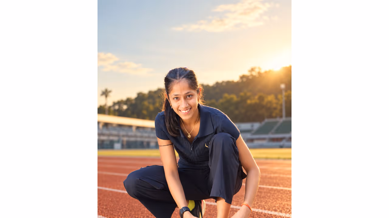 Indian high jumper Pooja (Photo: VEL Sports Management) Indian high jumper Pooja (Photo: VEL Sports Management)