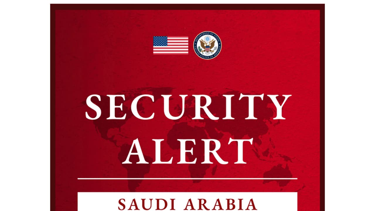 US issues security alert for Saudi Arabia (Photo/X/@TravelGov) US issues security alert for Saudi Arabia (Photo/X/@TravelGov)