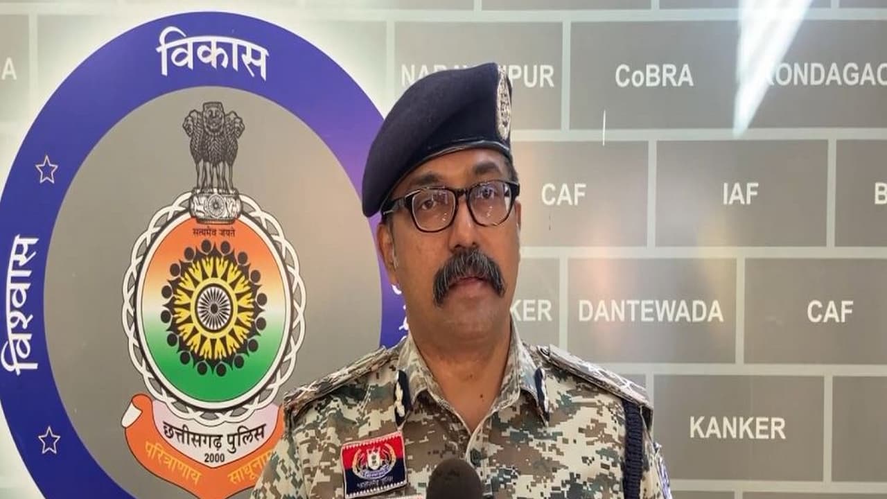 Bastar IG P Sundarraj (Photo/ANI) Bastar IG P Sundarraj (Photo/ANI)