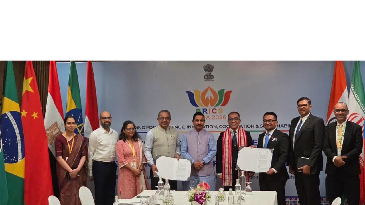 India and Indonesia sign an MoU to strengthen cooperation in higher education, research and innovation. (Photo/Embassy of India in Jakarta) India and Indonesia sign an MoU to strengthen cooperation in higher education, research and innovation. (Photo/Embassy of India in Jakarta)