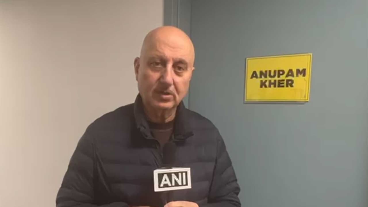 Anupam Kher (Photo/ANI) Anupam Kher (Photo/ANI)