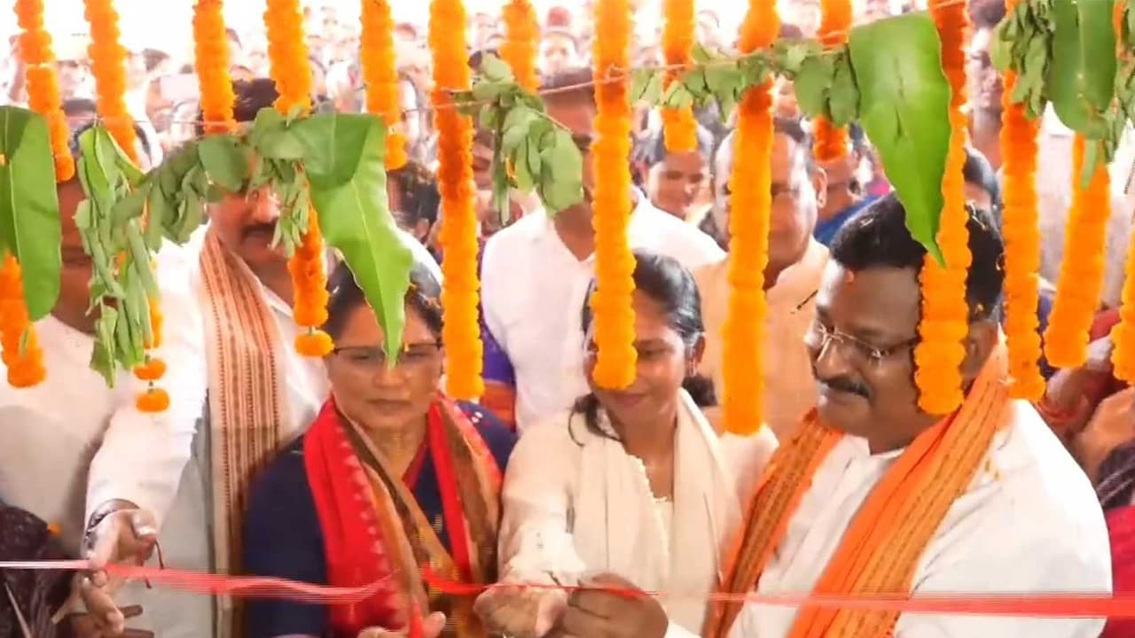 Inaugration of District Subhadra Shakti Kendra in Puri (Photo/ANI) Inaugration of District Subhadra Shakti Kendra in Puri (Photo/ANI)