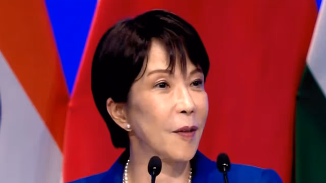 Japanese Prime Minister Sanae Takaichi (Photo/Youtube@NarendraModi) Japanese Prime Minister Sanae Takaichi (Photo/Youtube@NarendraModi)