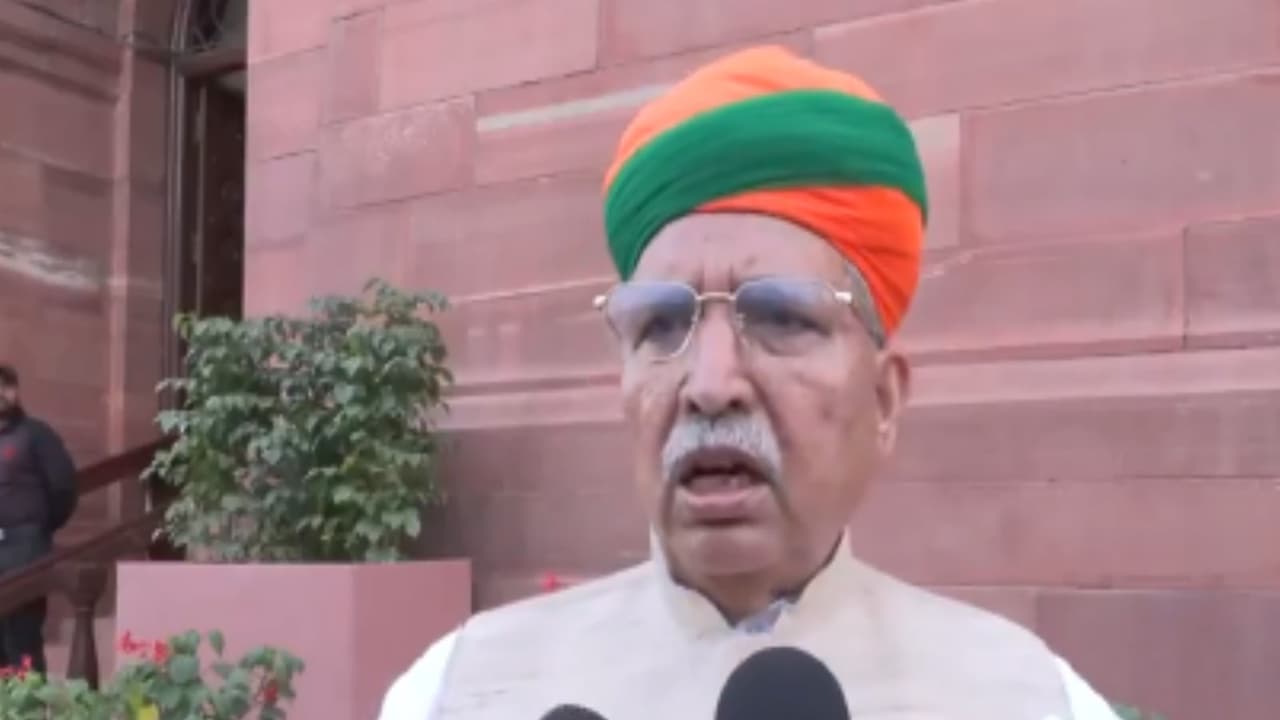 Union Minister Arjun Ram Meghwal (Photo/ANI) Union Minister Arjun Ram Meghwal (Photo/ANI)