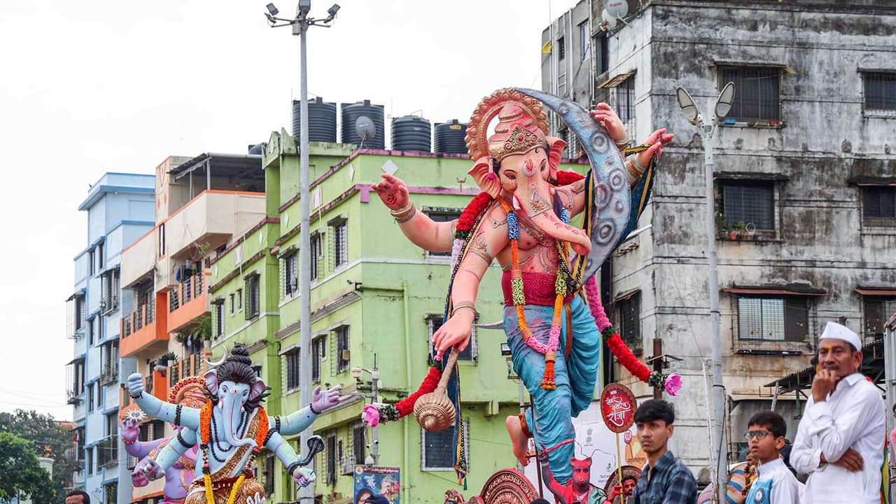 Ganesh Chaturthi (Photo/ANI) Ganesh Chaturthi (Photo/ANI)