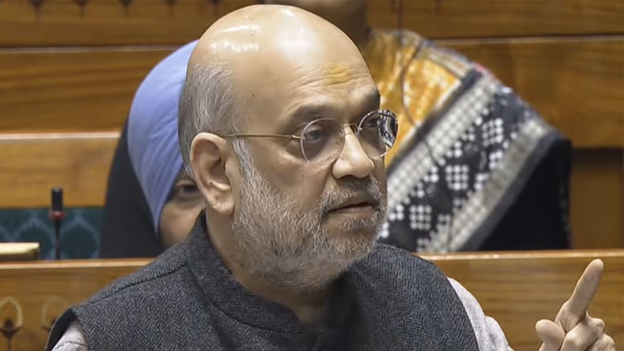 Union Home Minister Amit Shah (Photo/Sansad TV)