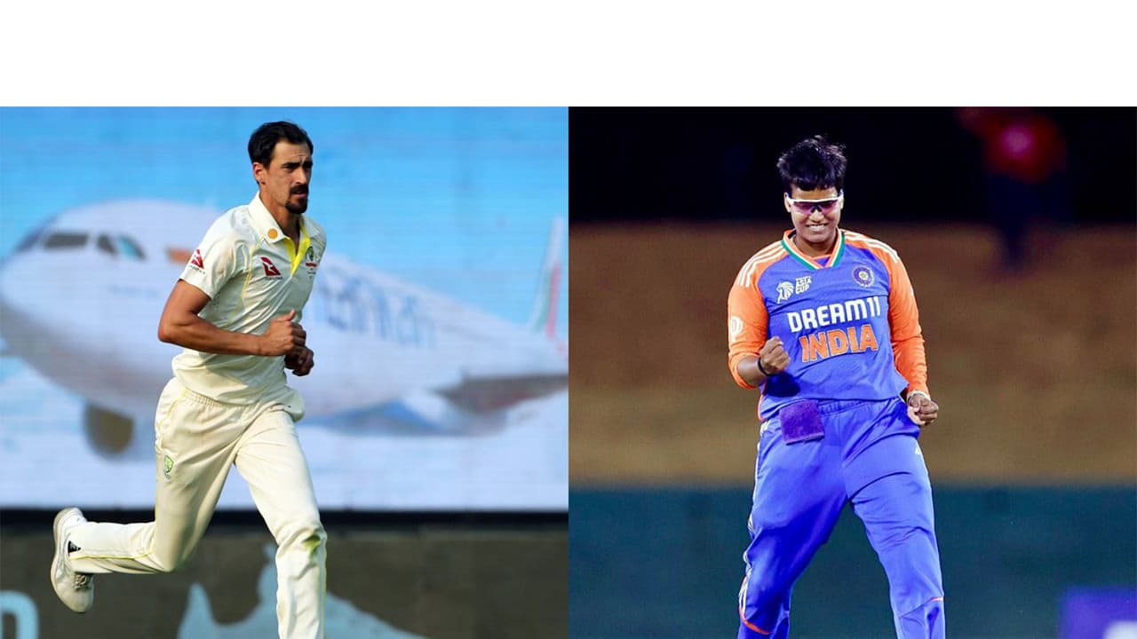 Mitchell Starc (left) and Deepti Sharma (right) (Photos: ANI) Mitchell Starc (left) and Deepti Sharma (right) (Photos: ANI)