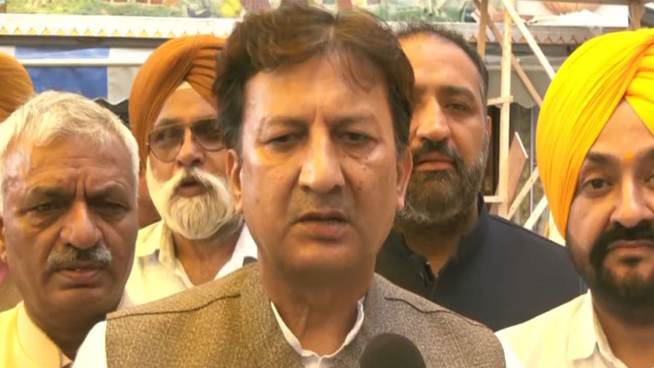 BJP Rajya Sabha member Sikander Kumar and Gurmeet Singh, President of the BJP Himachal Pradesh Minority Morcha (Photo/ANI) BJP Rajya Sabha member Sikander Kumar and Gurmeet Singh, President of the BJP Himachal Pradesh Minority Morcha (Photo/ANI)