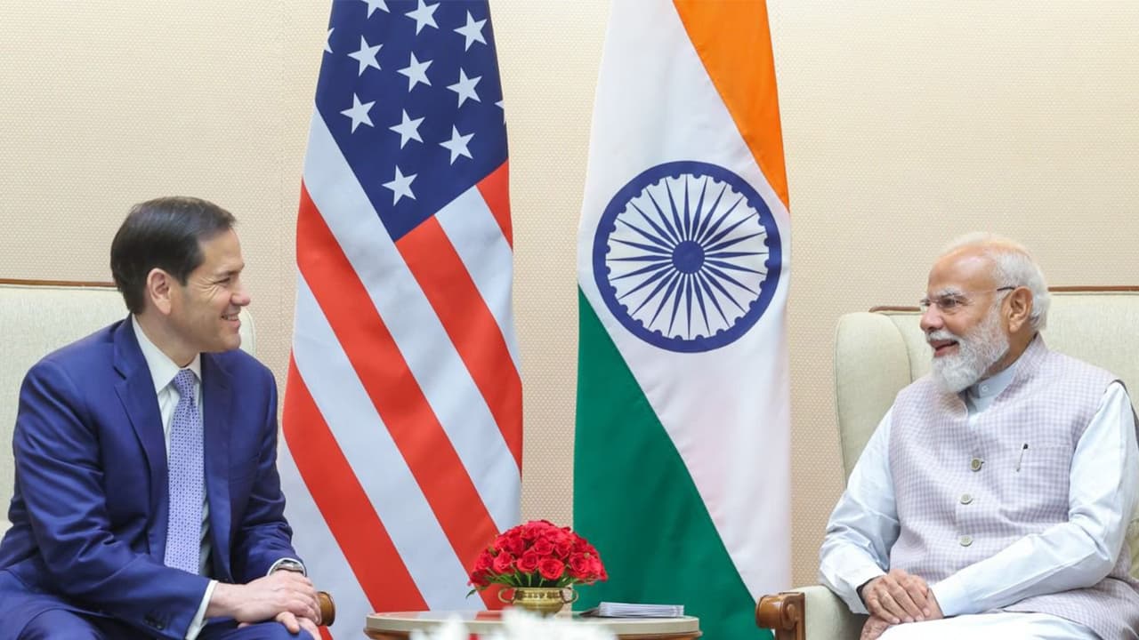 US Secretary of State Marco Rubio and Prime Minister Narendra Modi (Photo/X@NarendraModi) US Secretary of State Marco Rubio and Prime Minister Narendra Modi (Photo/X@NarendraModi)