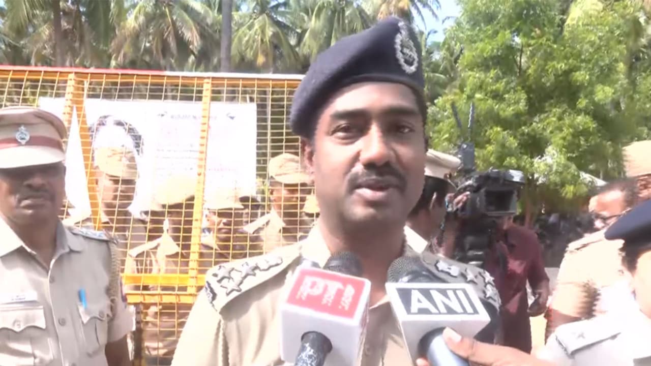 V. Sasi Mohan, (DIG), Coimbatore Range, (Photo/ANI) V. Sasi Mohan, (DIG), Coimbatore Range, (Photo/ANI)