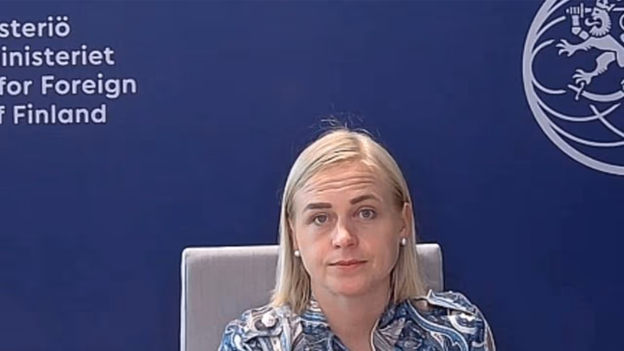 Finland’s Foreign Affairs Minister Elina Valtonen (Photo/ANI) Finland’s Foreign Affairs Minister Elina Valtonen (Photo/ANI)