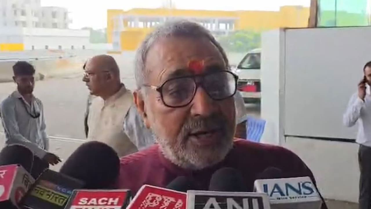 Union Minister Giriraj Singh (Photo/ANI) Union Minister Giriraj Singh (Photo/ANI)