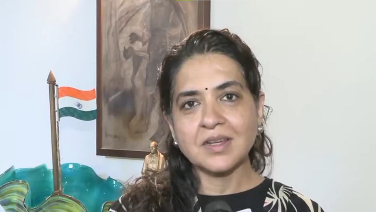 Shiv Sena National Spokesperson Shaina NC (Photo/ANI) Shiv Sena National Spokesperson Shaina NC (Photo/ANI)