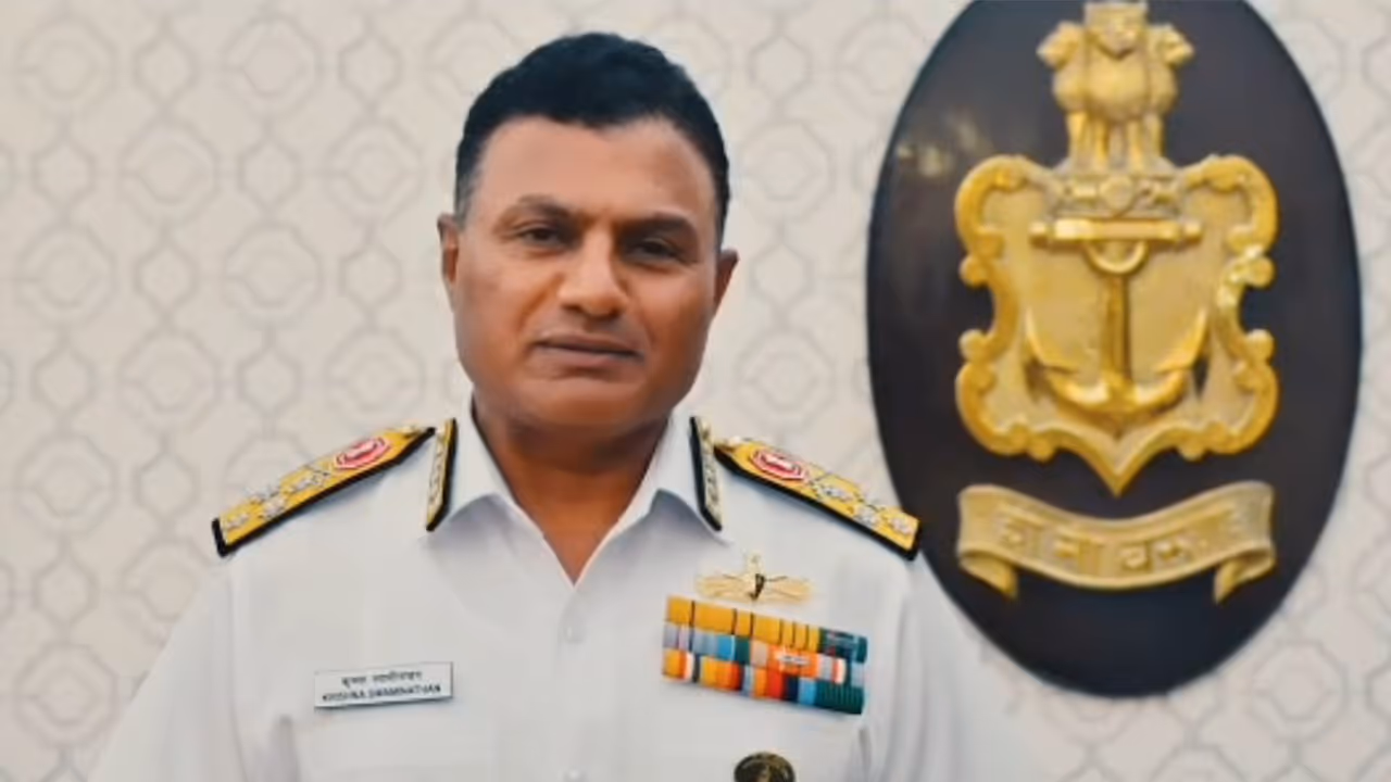 Chief of the Naval Staff Admiral Krishna Swaminathan (Photo/Indian Navy) Chief of the Naval Staff Admiral Krishna Swaminathan (Photo/Indian Navy)