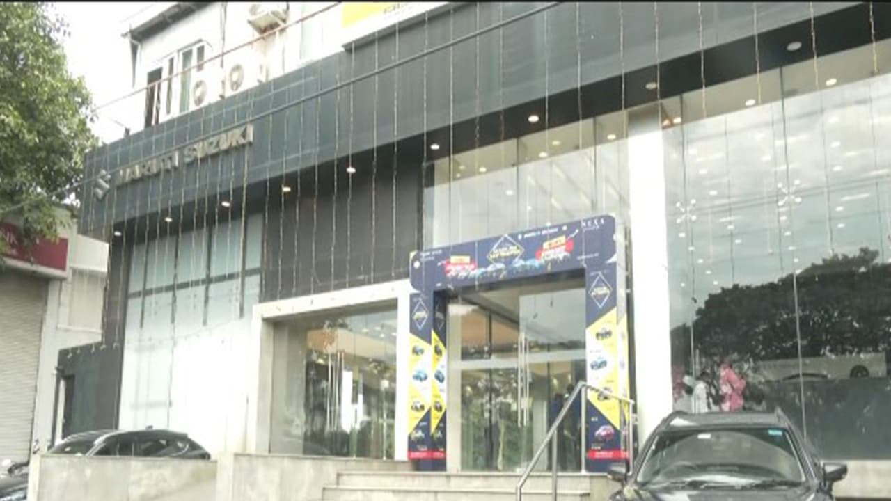A Maruti Suzuki showroom (Photo/ANI) A Maruti Suzuki showroom (Photo/ANI)