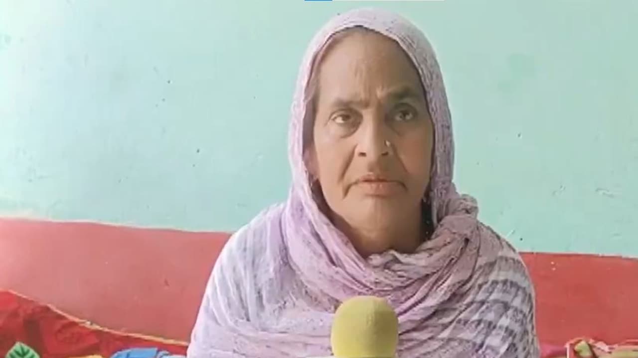 Mohammadi, the mother of the accused youth Waseem (Photo/ANI) Mohammadi, the mother of the accused youth Waseem (Photo/ANI)