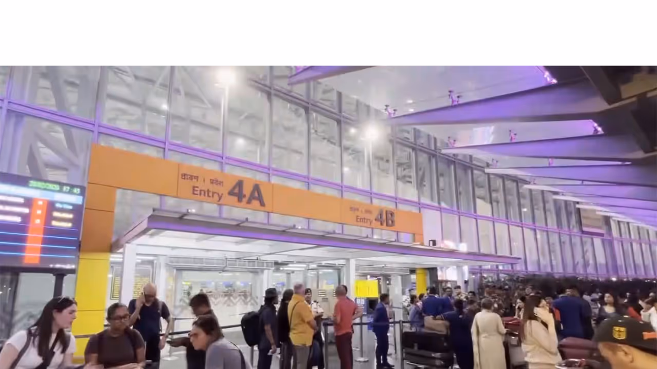 Visuals from Kolkata Airport (Photo/ANI) Visuals from Kolkata Airport (Photo/ANI)