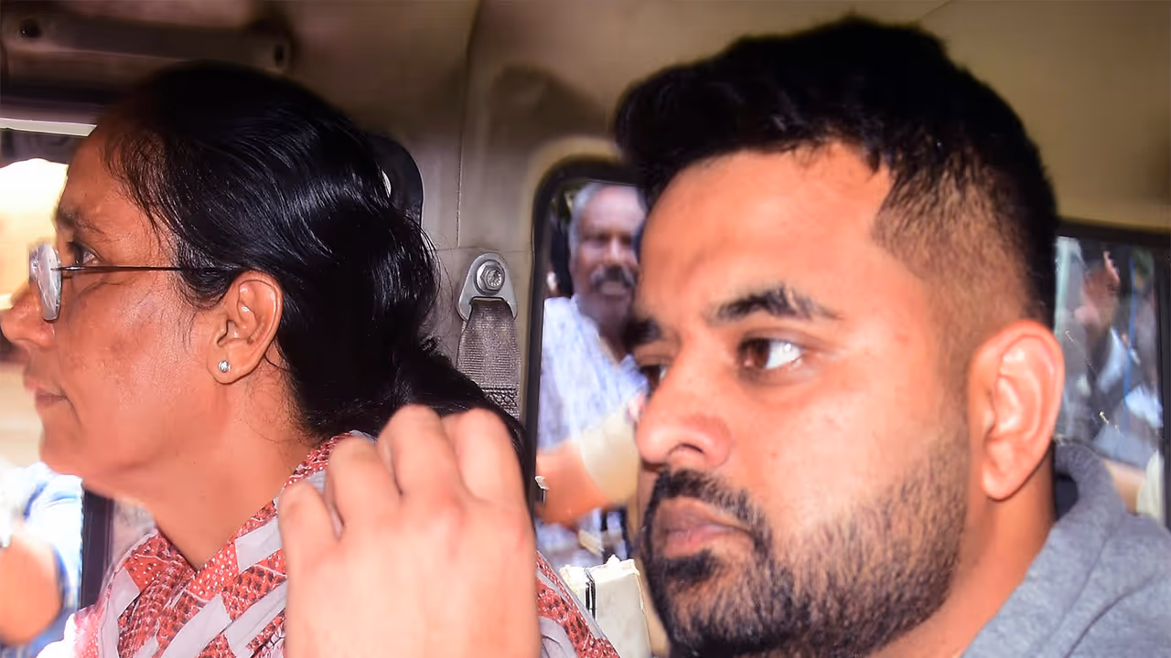 Former Karnataka MP Prajwal Revanna (FilePhoto/ANI) Former Karnataka MP Prajwal Revanna (FilePhoto/ANI)