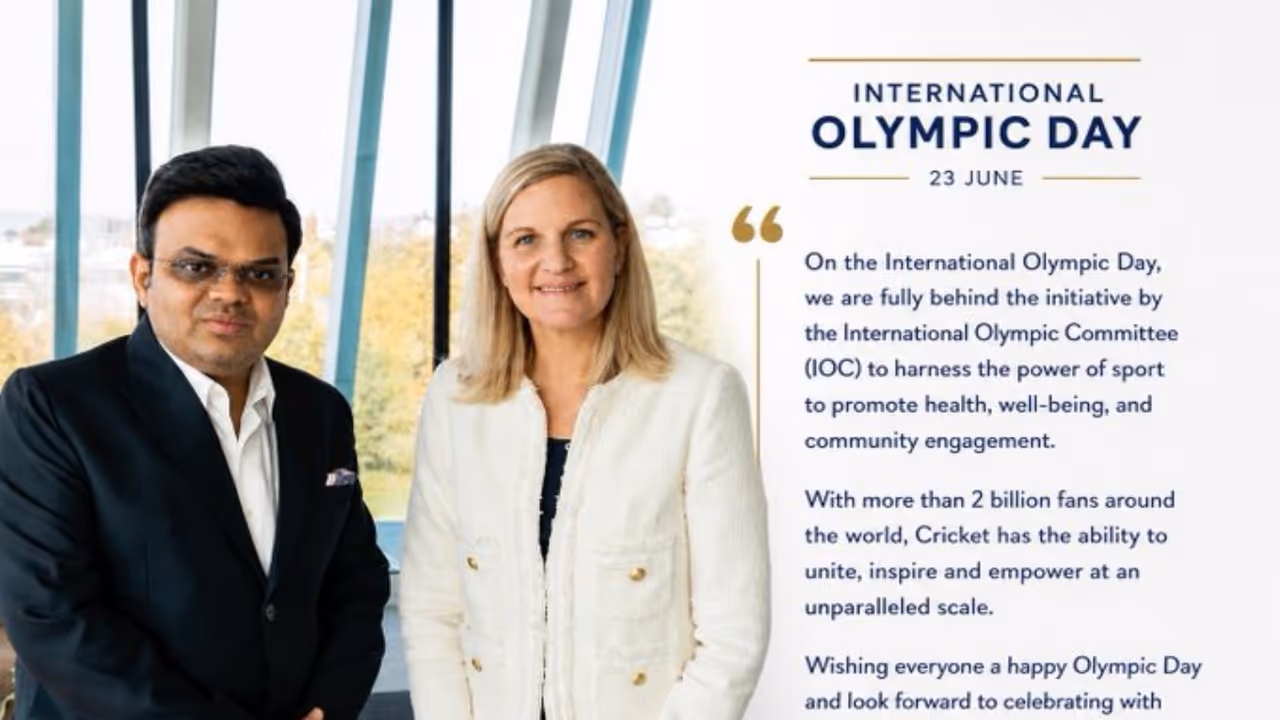 ICC Chairman Jay Shah (L). (Photo: X@JayShah) ICC Chairman Jay Shah (L). (Photo: X@JayShah)