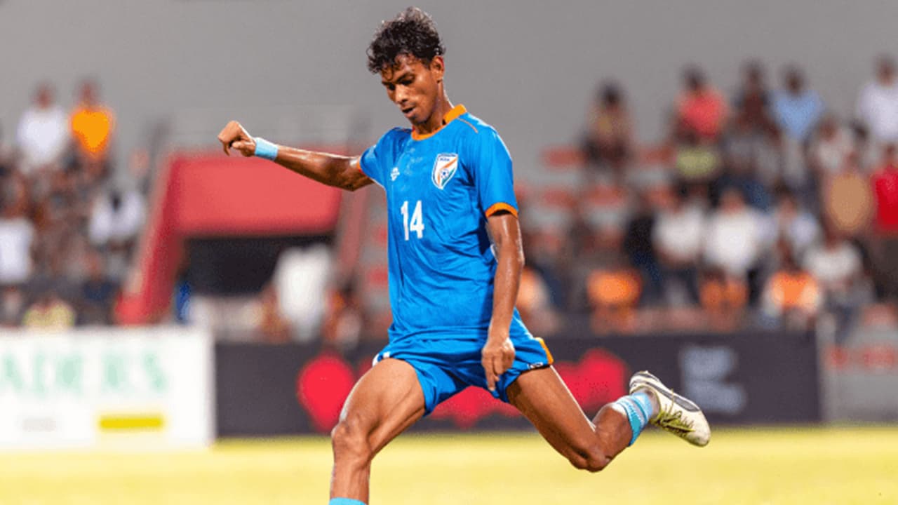 India U20 football player in action (Photo/AIFF) India U20 football player in action (Photo/AIFF)