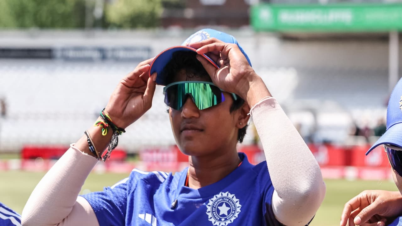 Sree Charani (Photo: X/ @BCCIWomen) Sree Charani (Photo: X/ @BCCIWomen)