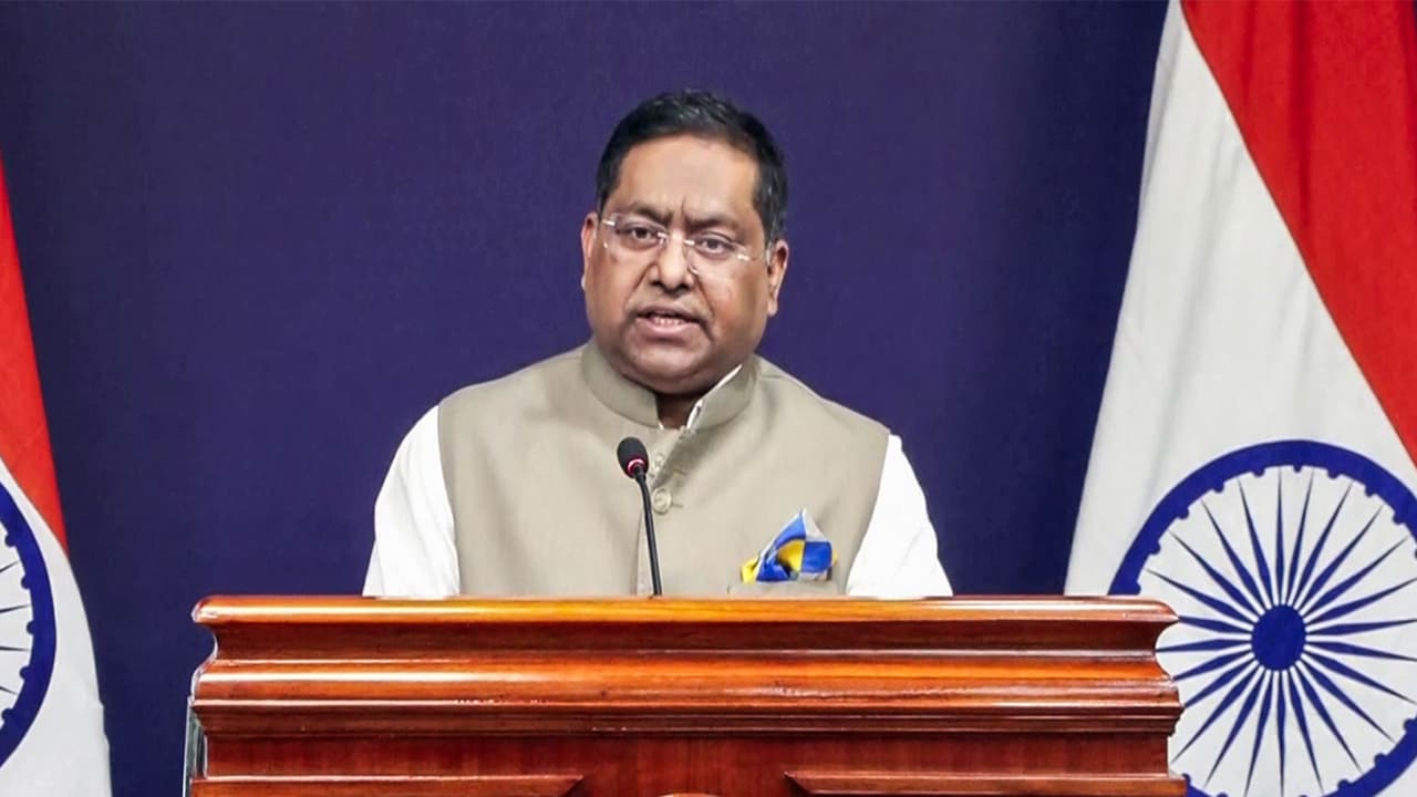 Official Spokesperson for the Ministry of External Affairs, Randhir Jaiswal (Photo/ANI) Official Spokesperson for the Ministry of External Affairs, Randhir Jaiswal (Photo/ANI)