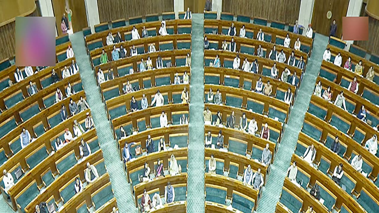 Visual from Lok Sabha (Photo/ANI) Visual from Lok Sabha (Photo/ANI)