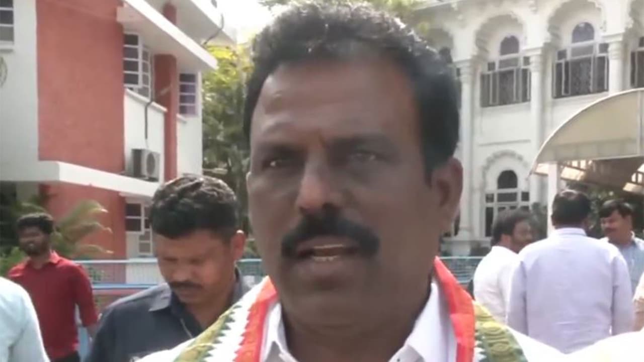 Congress MLA G Madhusudan Reddy (Photo/ANI) Congress MLA G Madhusudan Reddy (Photo/ANI)