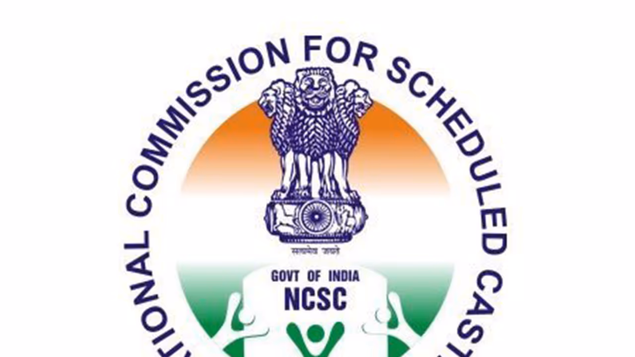 The logo of National Commission for Scheduled Castes (Photo/NCSC) The logo of National Commission for Scheduled Castes (Photo/NCSC)