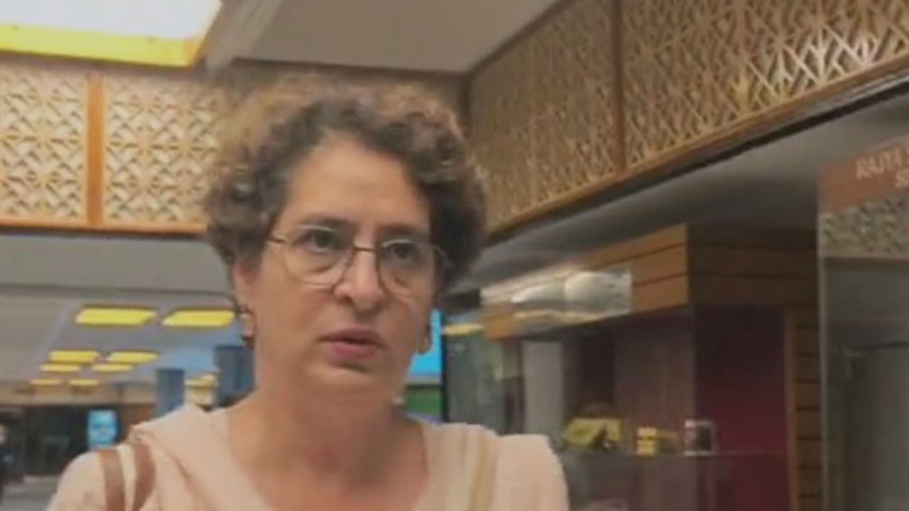 Congress leader Priyanka Gandhi Vadra (Photo/ANI) Congress leader Priyanka Gandhi Vadra (Photo/ANI)