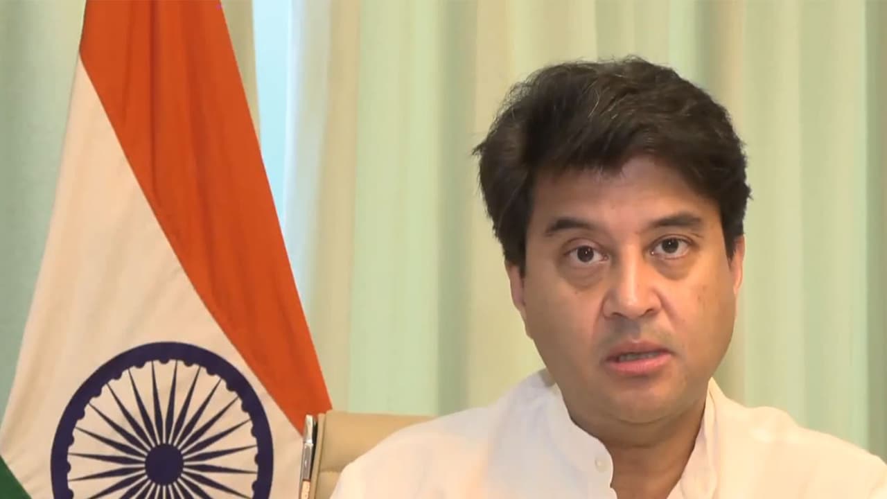 Union Minister for Communications Jyotiraditya Scindia (Photo/ANI) Union Minister for Communications Jyotiraditya Scindia (Photo/ANI)