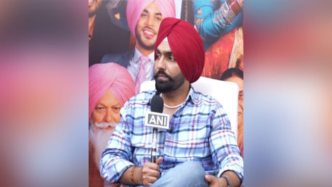 Actor singer Ammy Virk (Image source: ANI) Actor singer Ammy Virk (Image source: ANI)