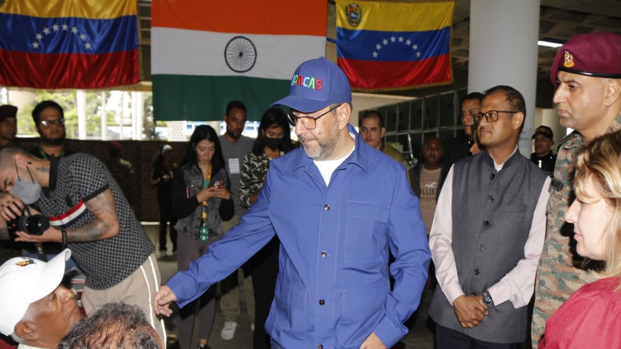 Yvan Gil, Minister of Foreign Affairs of Venezuela (Photo: X@IndiaVenezuela) Yvan Gil, Minister of Foreign Affairs of Venezuela (Photo: X@IndiaVenezuela)