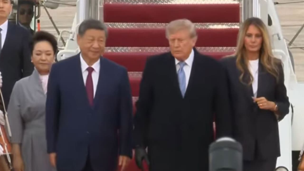 Chinese President Xi Jinping lands in Washington (Photo/Youtube/TheWhiteHouse) Chinese President Xi Jinping lands in Washington (Photo/Youtube/TheWhiteHouse)
