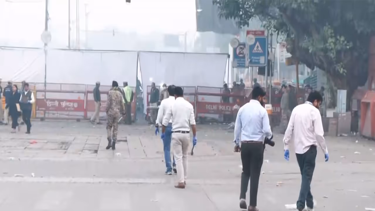 Morning visuals from Red Fort area (Photo/ANI) Morning visuals from Red Fort area (Photo/ANI)