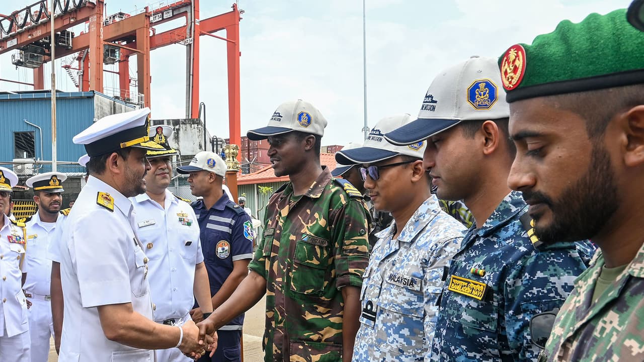 India Sri Lanka Maritime Cooperation (Photo/ANI) India Sri Lanka Maritime Cooperation (Photo/ANI)