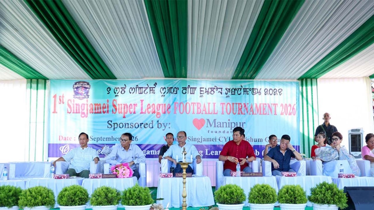 Manipur CM Yumnam Khemchand Singh at event (Photo: Manipur CMO) Manipur CM Yumnam Khemchand Singh at event (Photo: Manipur CMO)