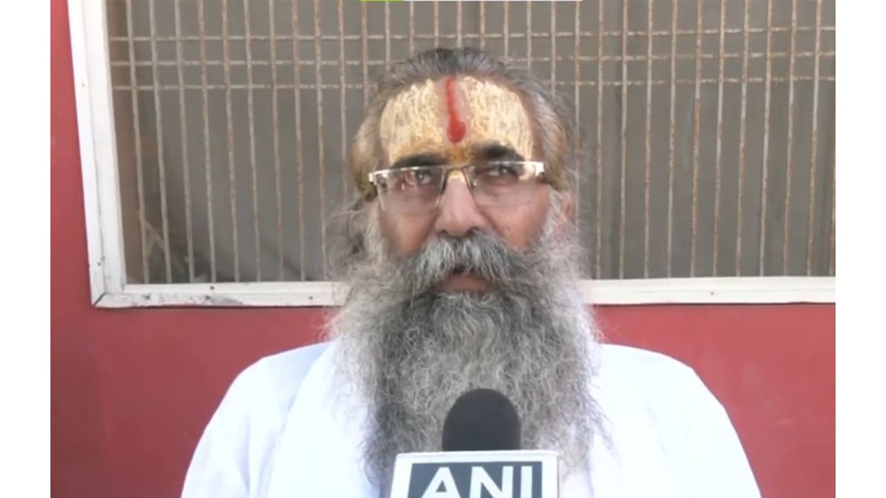 Trust Member Mahant Dinendra Das (Photo/ANI) Trust Member Mahant Dinendra Das (Photo/ANI)