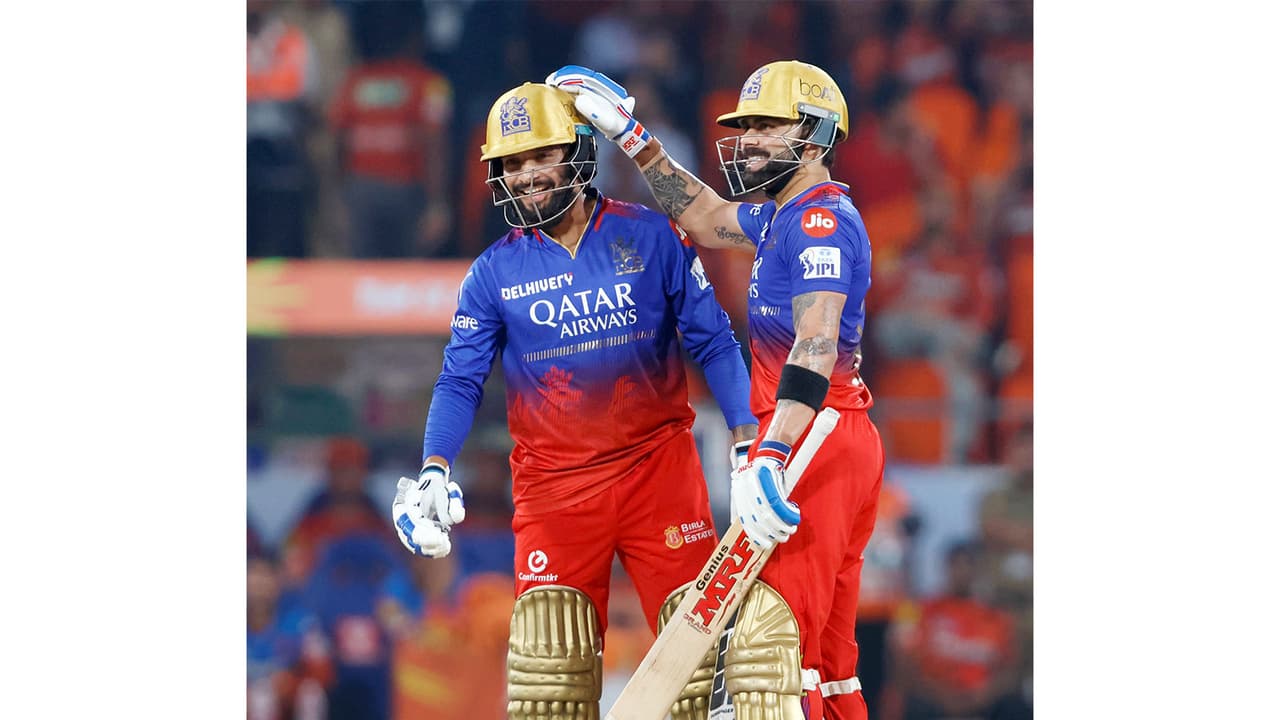 Virat Kohli and Rajat Patidar. (Photo/ANI) Virat Kohli and Rajat Patidar. (Photo/ANI)