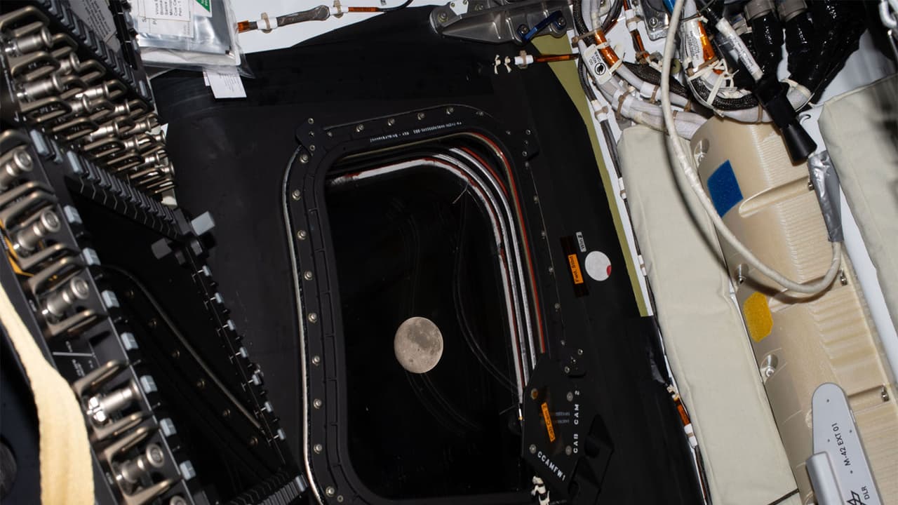 A view of the moon from Orion spacecraft (Photo/X@NASA) A view of the moon from Orion spacecraft (Photo/X@NASA)