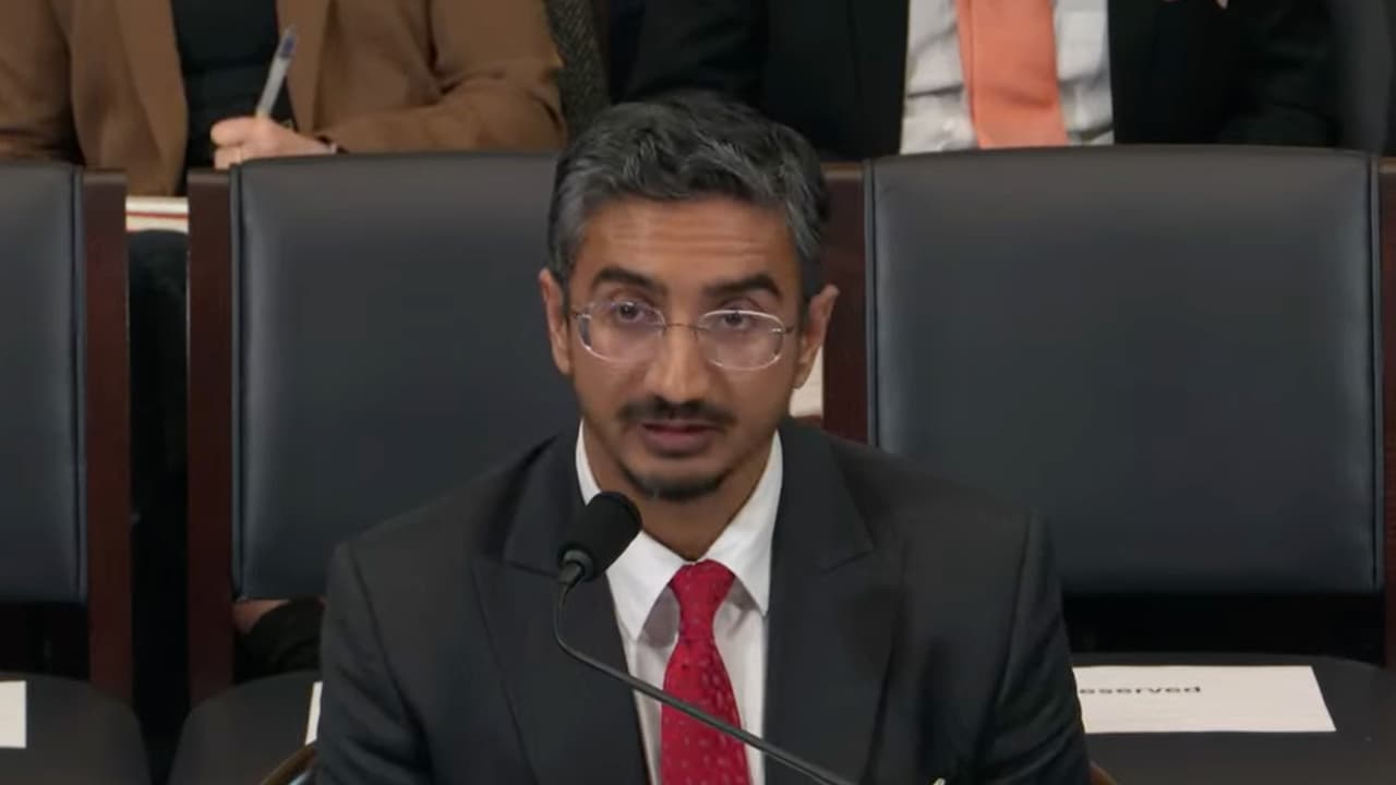 Executive Director of the Observer Research Foundation America, Dhruva Jaishankar (Photo: YouTube@House Foreign Affairs Committee Republicans)