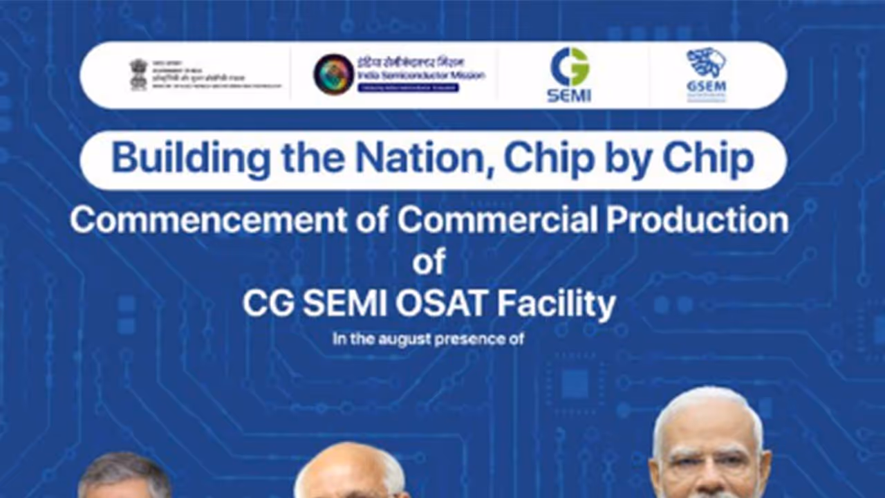 Represetational Image (Photo/@semiconIndia) Represetational Image (Photo/@semiconIndia)