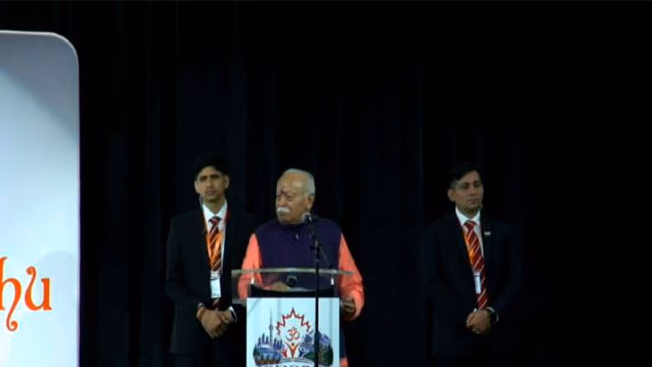 RSS Chief Mohan Bhagwat (Photo/CHORD Canada) RSS Chief Mohan Bhagwat (Photo/CHORD Canada)