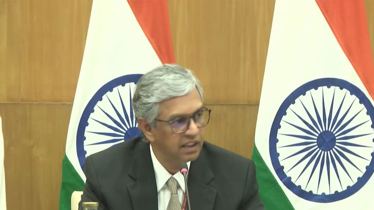 Secretary (East) in the Ministry of External Affairs, P Kumaran (Photo: YouTube@Ministry of External Affairs, India) Secretary (East) in the Ministry of External Affairs, P Kumaran (Photo: YouTube@Ministry of External Affairs, India)