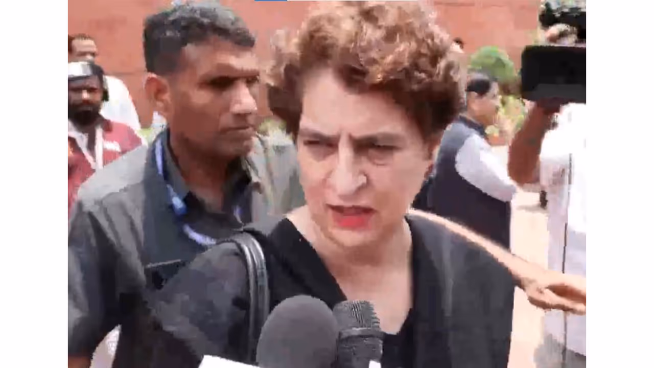 Congress MP Priyanka Gandhi Vadra (Photo/ANI) Congress MP Priyanka Gandhi Vadra (Photo/ANI)