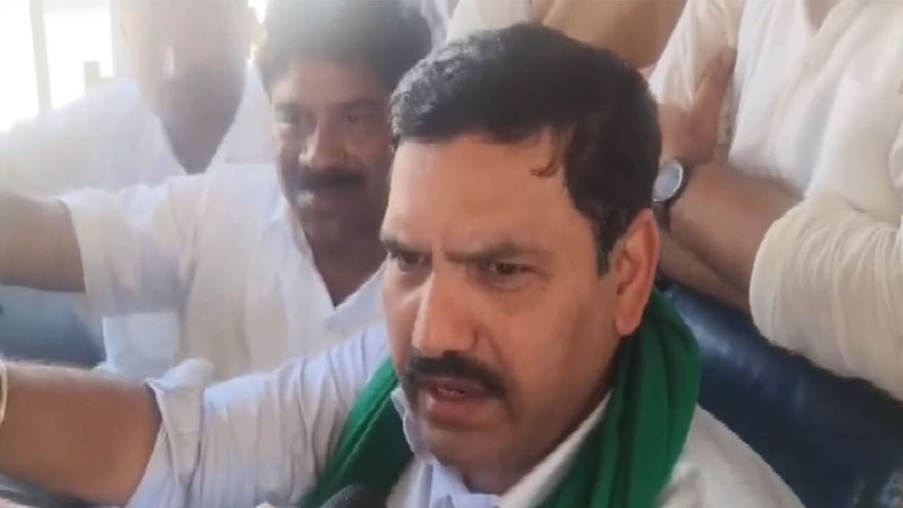 Karnataka BJP president BY Vijayendra (Photo/ANI) Karnataka BJP president BY Vijayendra (Photo/ANI)