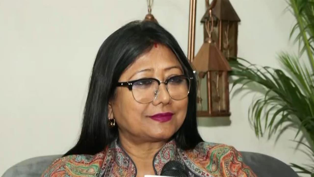 JMM MP Mahua Maji (Photo/ANI)